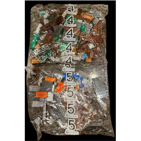 LEGO 2 Sealed Unopened Bags of LEGO Building Pieces - Picture 1 of 8